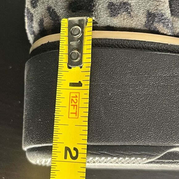 Clarks Sharon Form Leather Leopard Loafers Women’s 12 WIDE - Picture 7 of 9